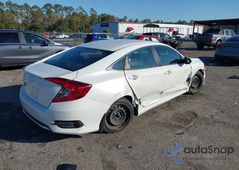 2021 Honda Civic Lx из США, поврежденный, VIN 2HGFC2F62MH544334